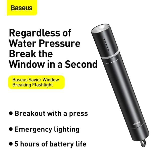 baseus-savior-window-breaking-flashlight-reivews-in-pakistan